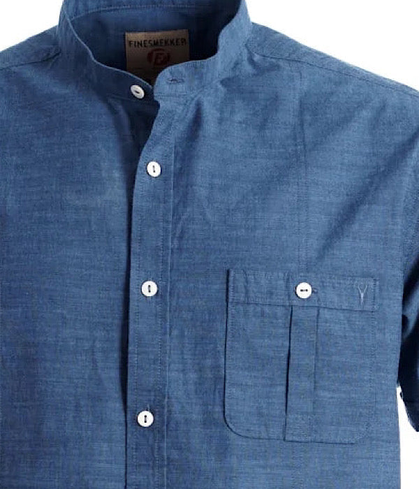 FINESMEKKER TANNIS ss shirt, light blue