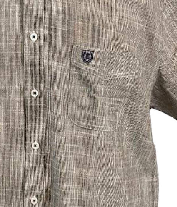 PRE END Felton X ss shirt, coffee brown