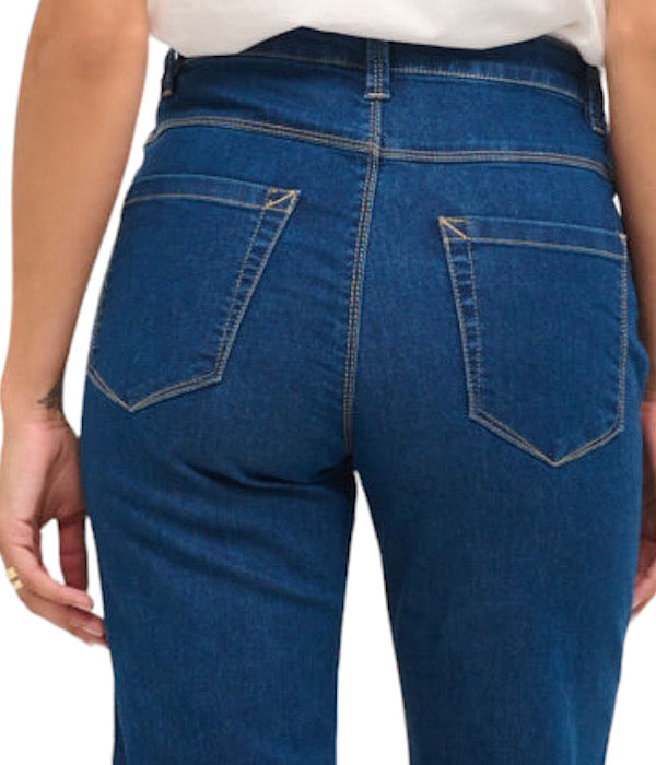 KAFFE KAVicky Jeans, medium blå