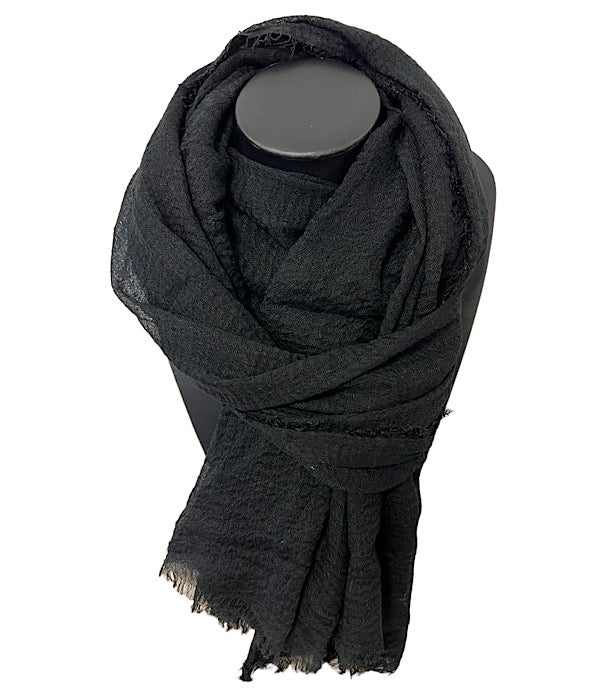 VJ050 scarf, black
