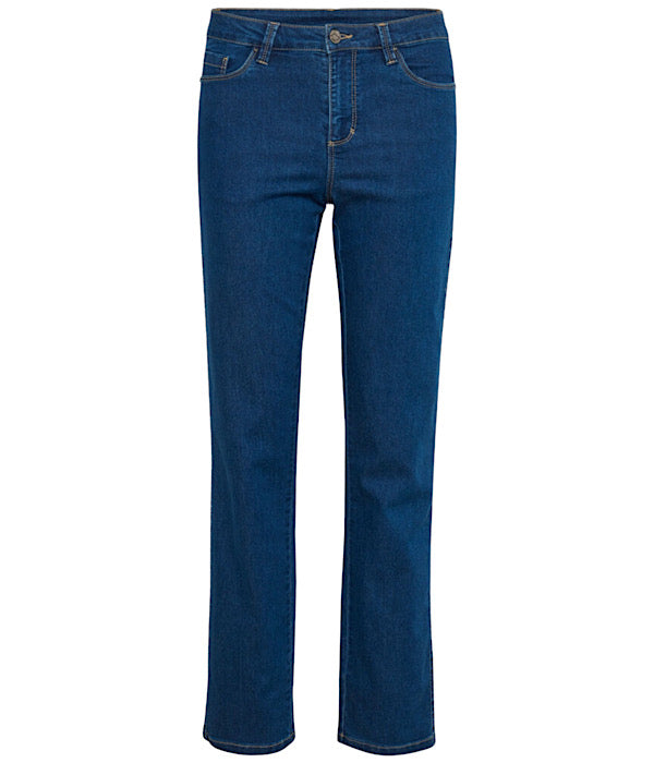 KAFFE KAVicky Jeans, medium blå