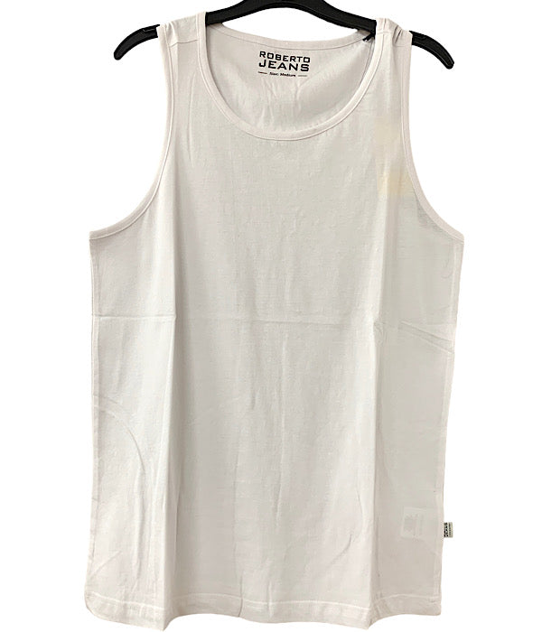 Roberto Jeans Tank top, white