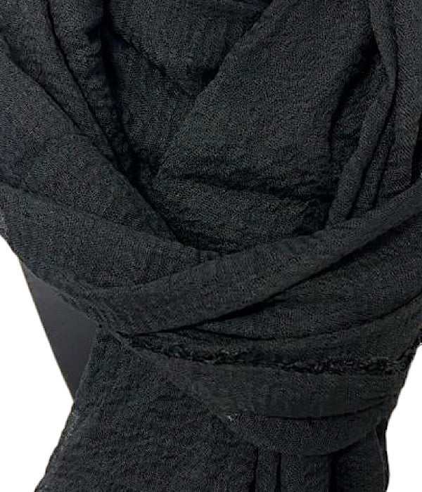 VJ050 scarf, black