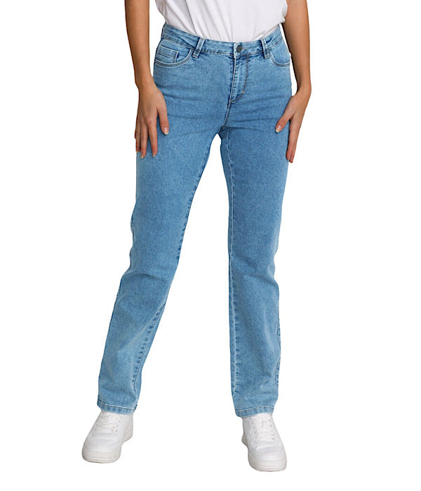 KAFFE KAVicky Jeans, lys blå