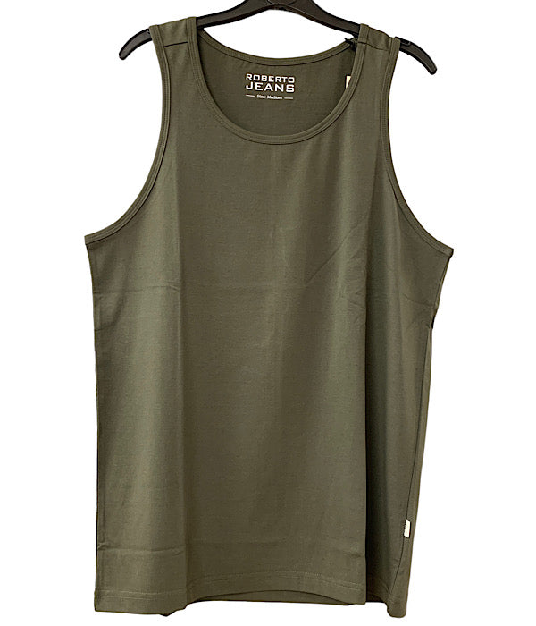 Roberto Jeans Tank top, olive