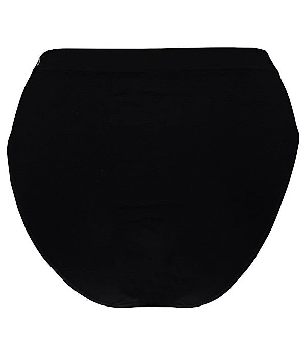 Bamboo basic sømløs hip slips 3 pak, sort
