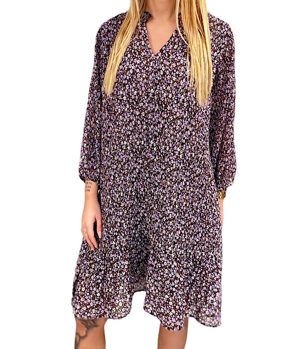 VANTING 9172 dress, purple flowers