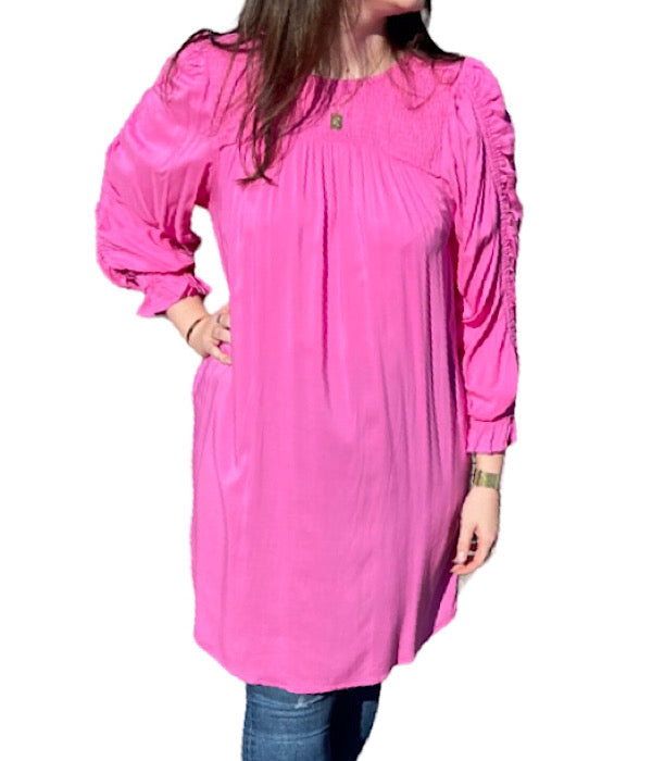 Ofelia Jackie tunic, pink