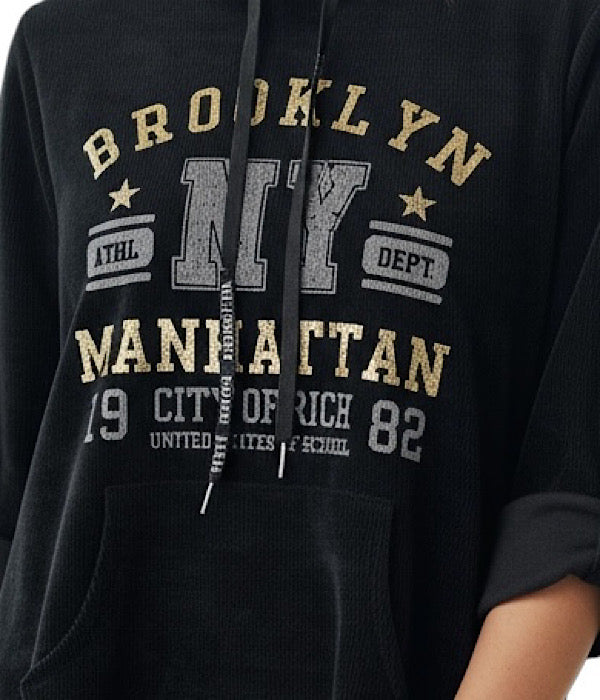 9960 Brooklyn bluse, sort