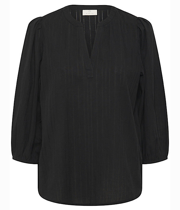 Kaffe jollia zia bluse i sort