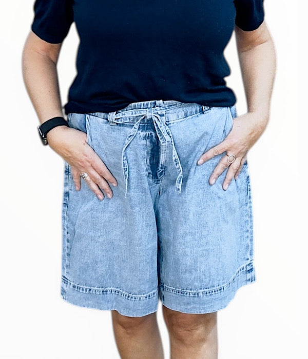 VERO MODA CURVE Caria lange denim shorts