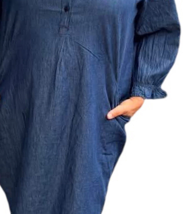 9683 Denim kjole