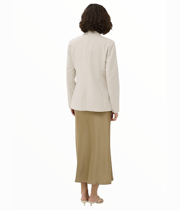 KAFFE KASakura blazer i lys beige