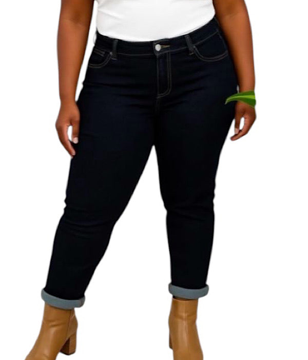 SV419 jeans, mørkblå denim