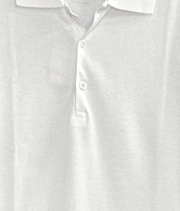 Helen 199 polo blouse ss, white
