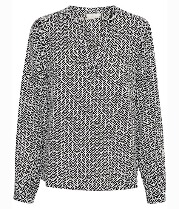 KAtana tilly blouse,black and white