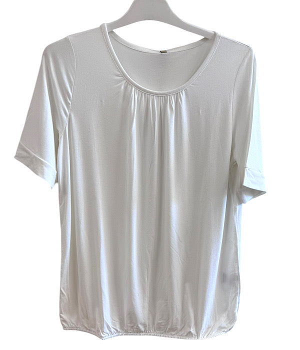 Ofelia zoey bluse med korte ærmer