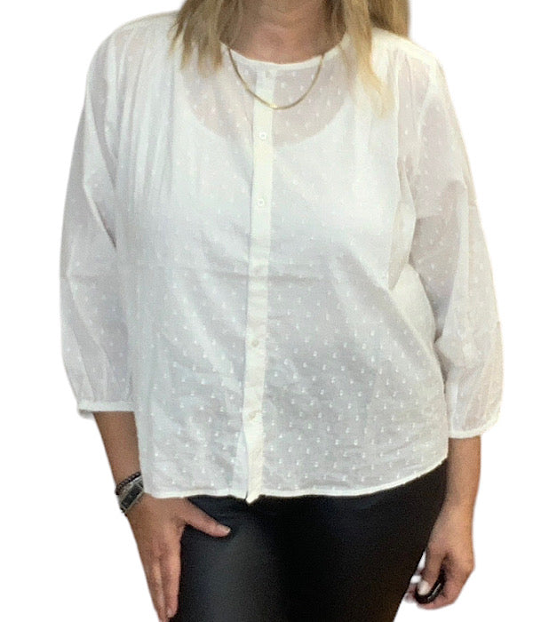 9191 blouse, off white