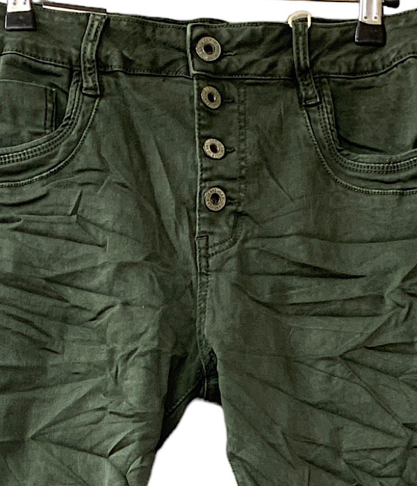 JW5154-4 Jeans, dark green