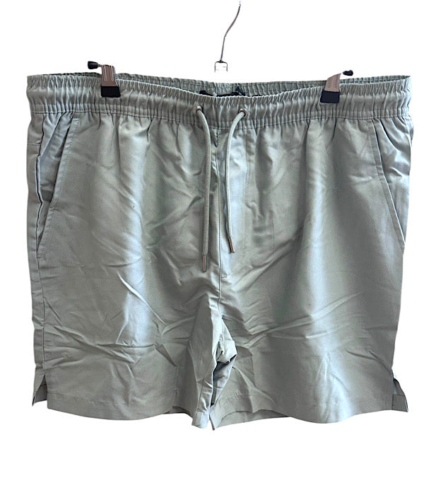 Cancun ensfarvede badeshorts