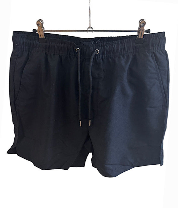 Cancun ensfarvede badeshorts