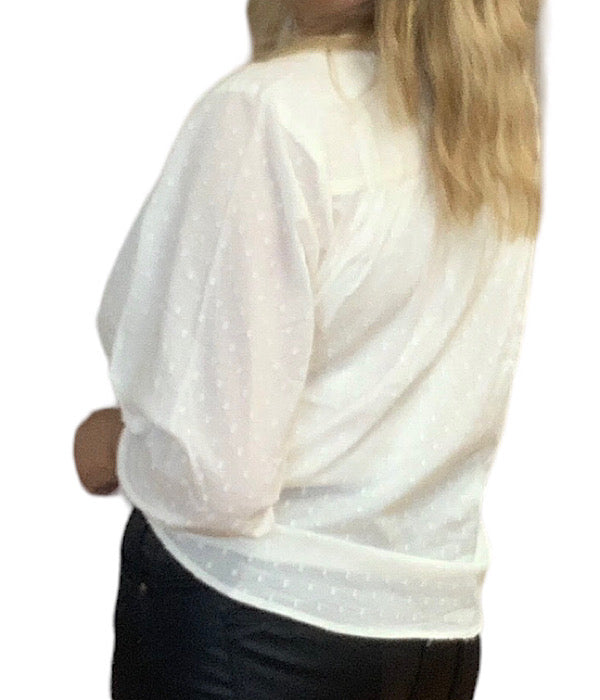 9191 blouse, off white