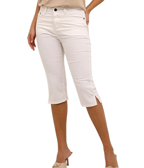 KAVicky capri jeans hvid eller beige