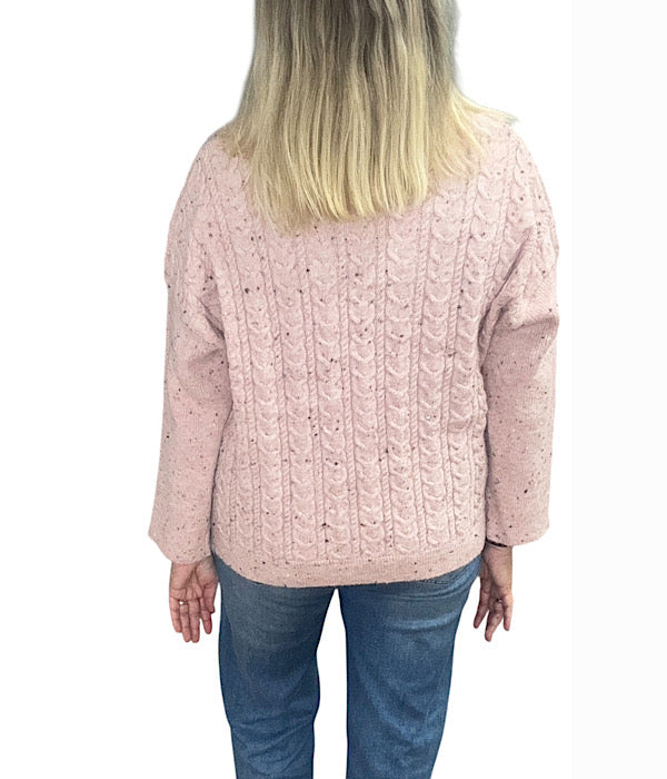 Bynata v-hals strik sweater