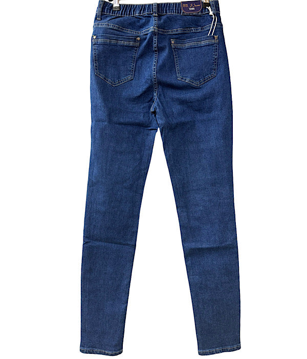 8257 B.S. jeans denim, dark blue