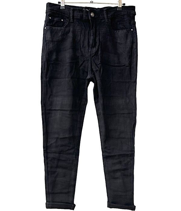 6138 B.S. jeans denim, black