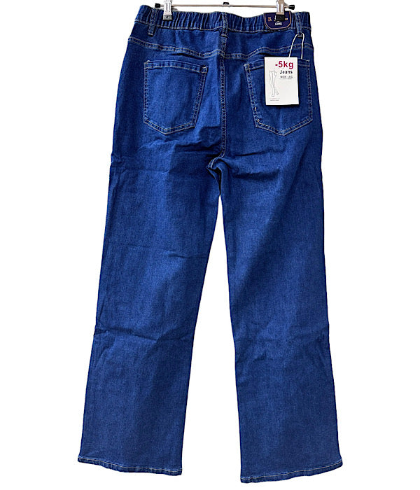 8255 B.S. jeans denim, wide leg