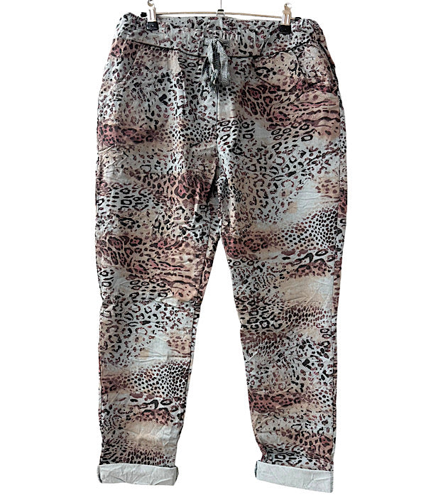 Vanda b1002 leo pants, grey