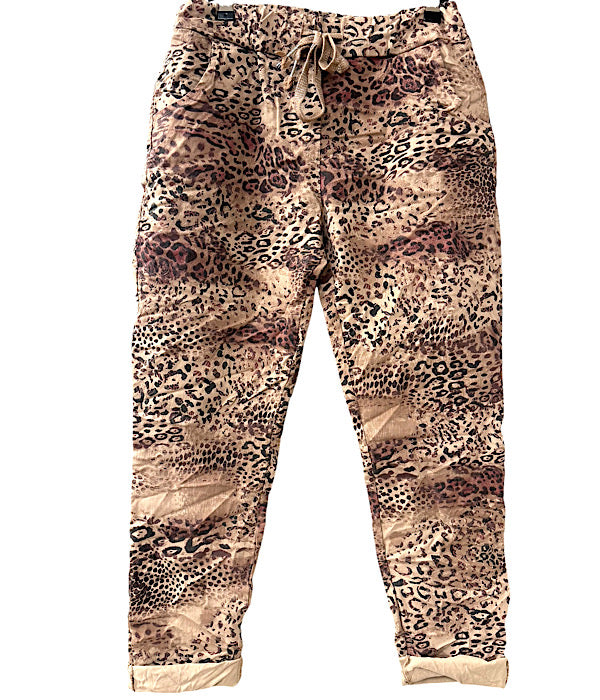 Vanda b1002 leo pants, brown