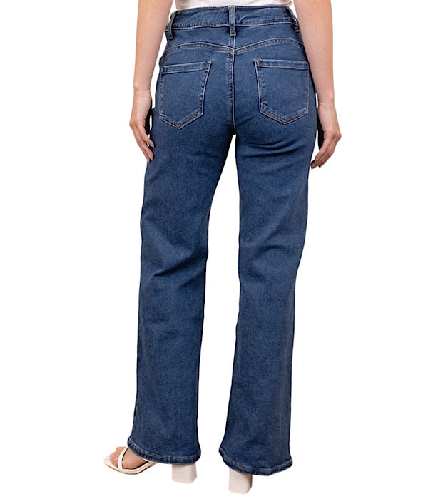 Vivid 077 Jeans, dark denim