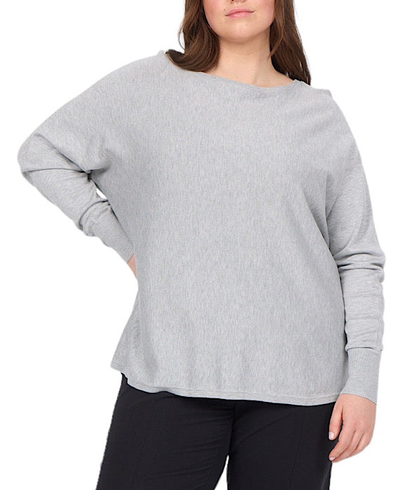 Samanda 1 pullover, light gray melange