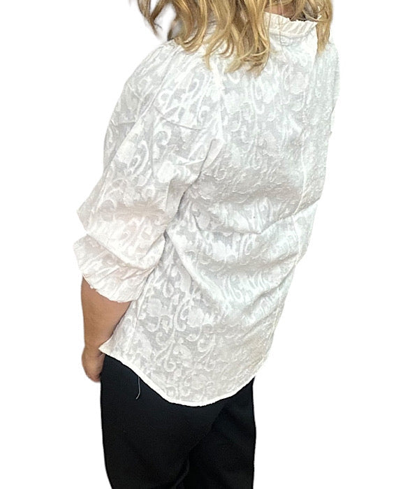 Hilde blouse, off white