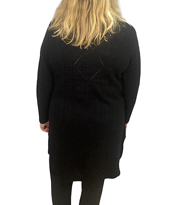 Nicole knit tunic, black