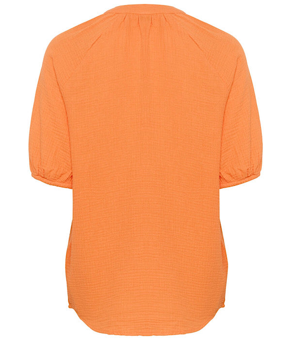 Iberlin tunic blouse, orange peal