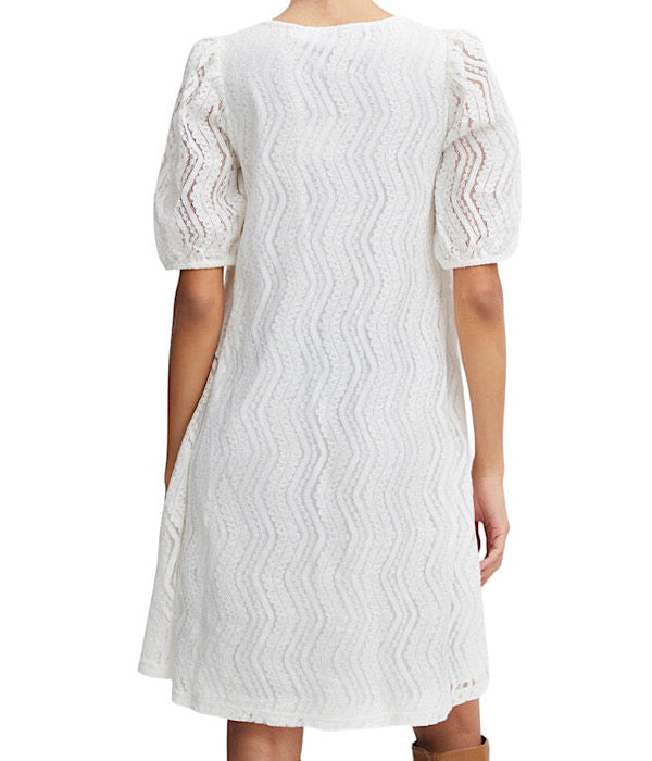 Ulea v-dress, off white