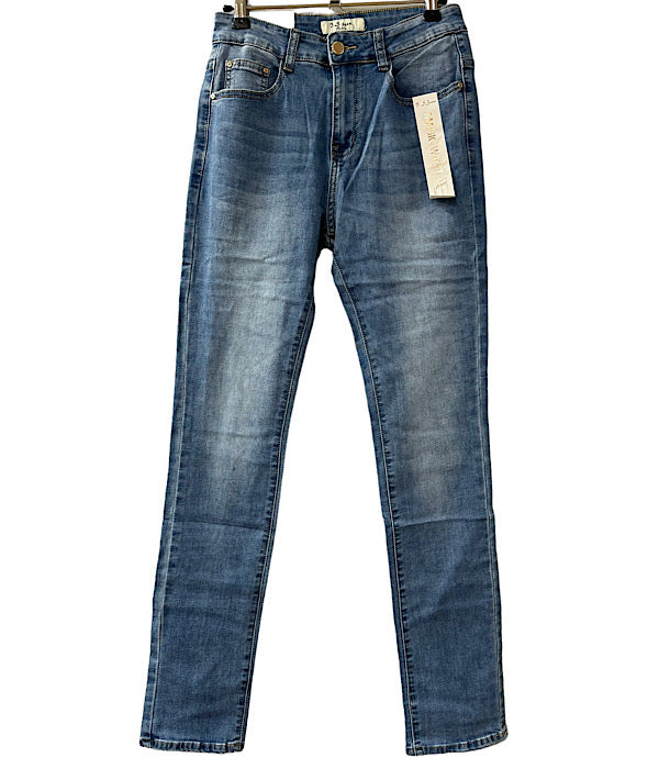 7025 B.S. denim jeans gold, light blue