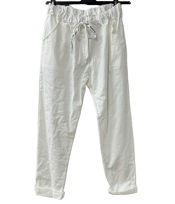 Nala pants, white