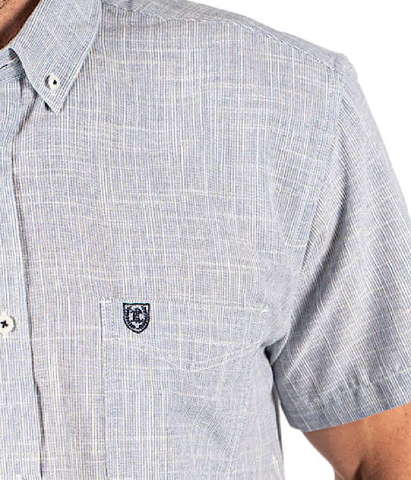 Willy ss shirt, 7114 water blue