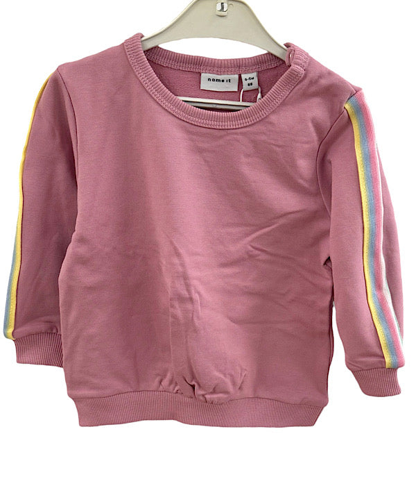 Fabet sl sweat blouse, chasmere rose