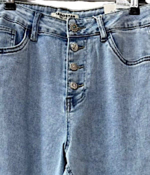 KNM201 denim pants, light blue