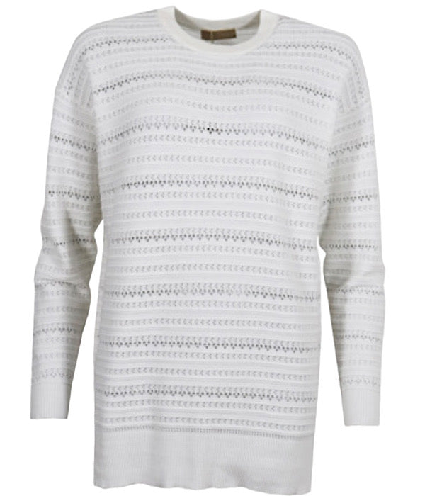 Vibbe knit pullover, off white