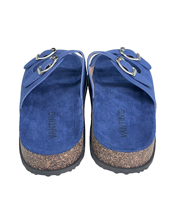 0518A Rem sandal, navy blue