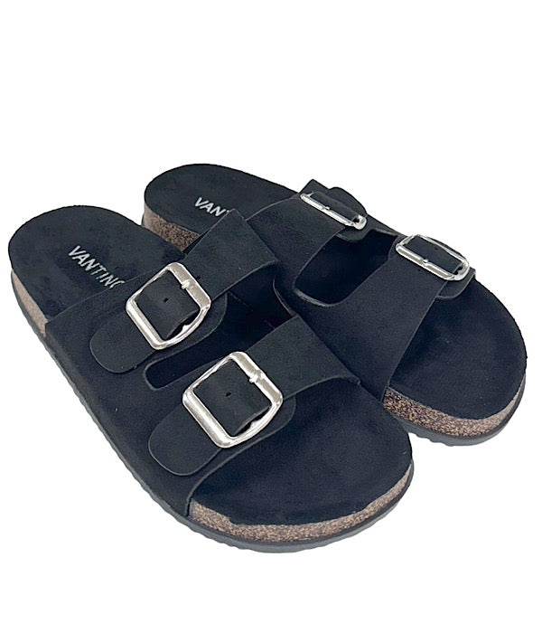 0518A Rem sandal, black