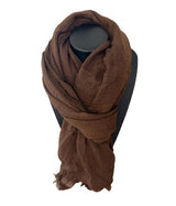VJ050 scarf, brown 37