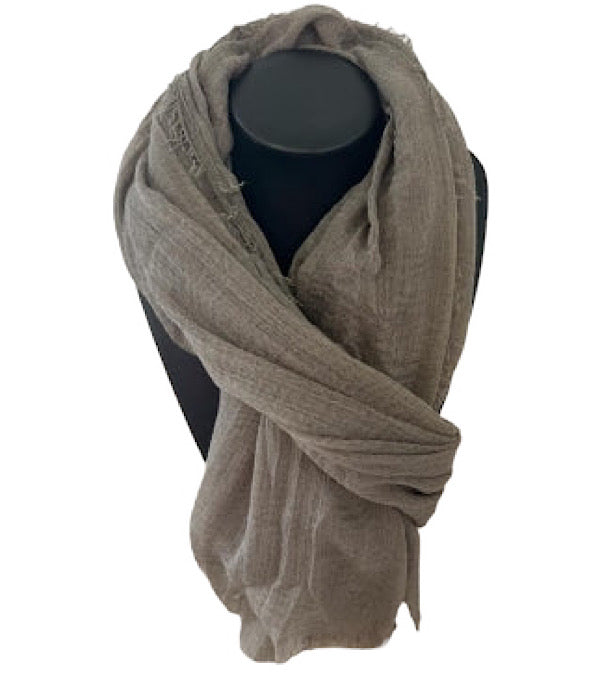 VJ050 scarf, taupe 48