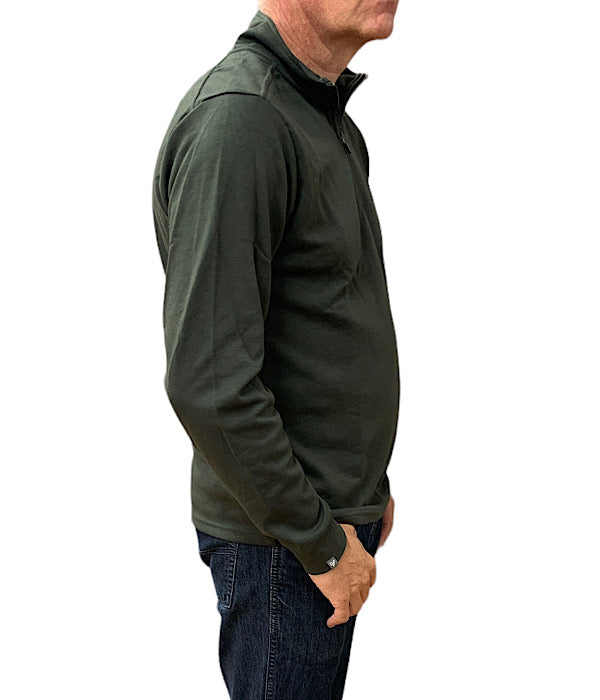 Hobart haf zip, olive green